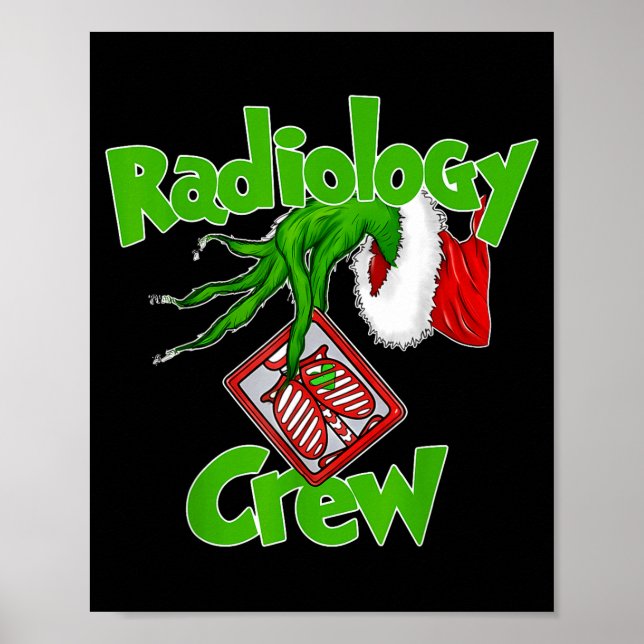 Poster Xmas Radiology Christmas Radiologist Xray Tech Fun (Frente)
