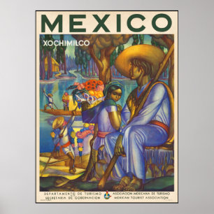 Poster Xochimilco