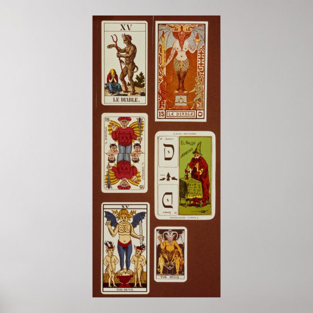 Pôster XV The Devil (Frente)