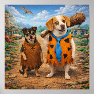 Poster "Yabba, Dabba!"