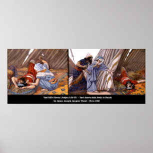 Pôster Yael Slays Sisera #4 - Juízes 5:26-27