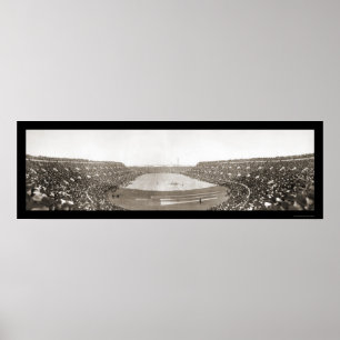 Poster Yale Harvard Football Photo 1905