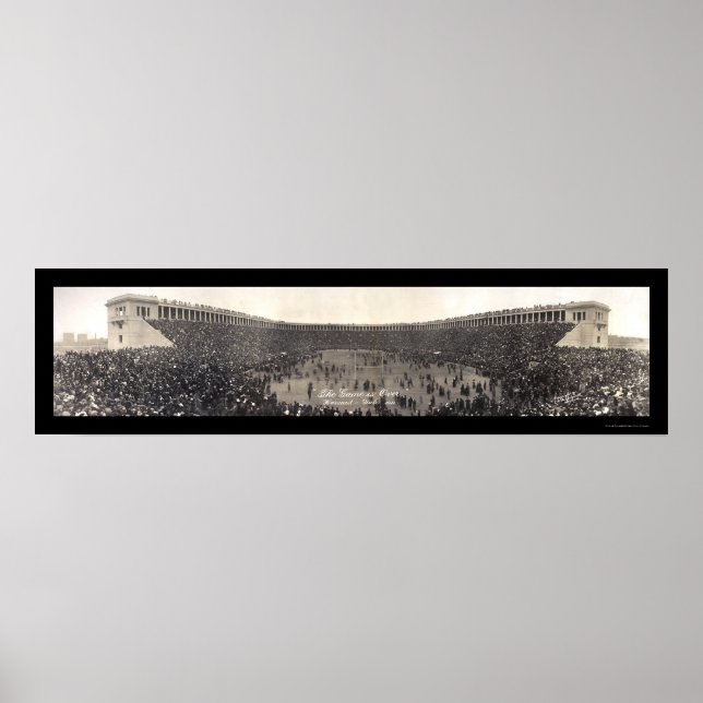 Pôster Yale Harvard Game Over Photo 1911 (Frente)