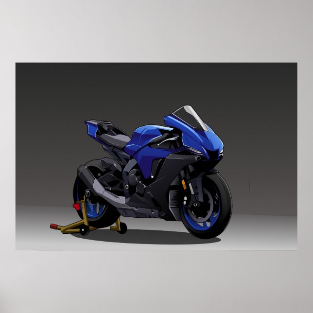 Poster Yamaha R1 (Frente)