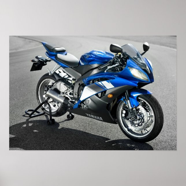 Poster Yamaha R6 (Frente)