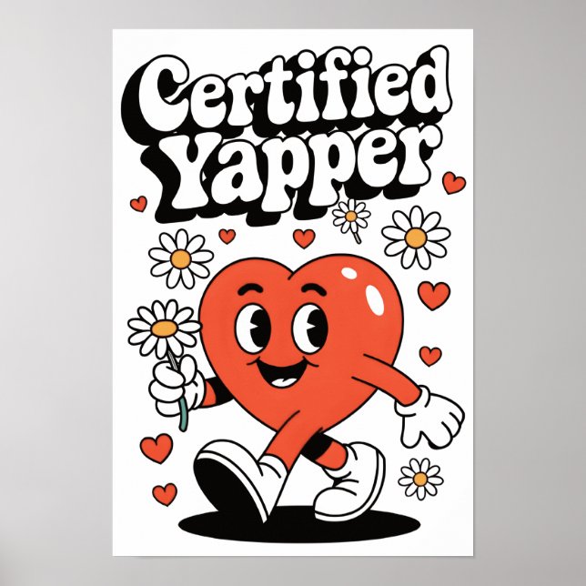 Poster Yapper certificado (Frente)