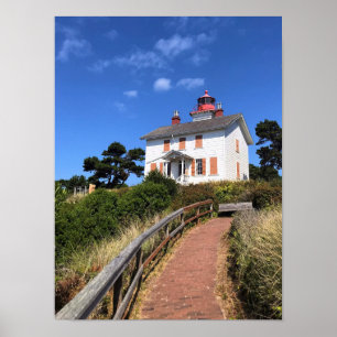 Poster Yaquina Bay Lighthouse, Newport, Oregon