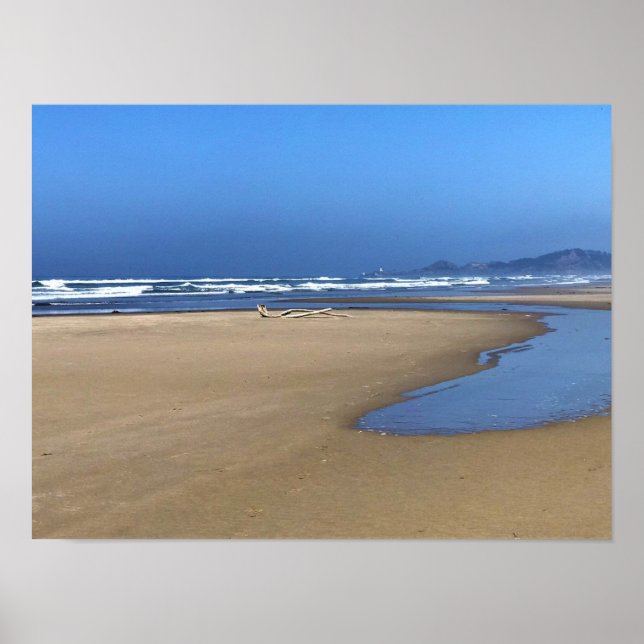 Poster Yaquina Bay State Recreation Site, Newport, Oregon (Frente)