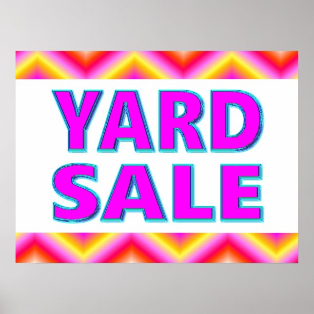 Poster Yard Sale (Frente)