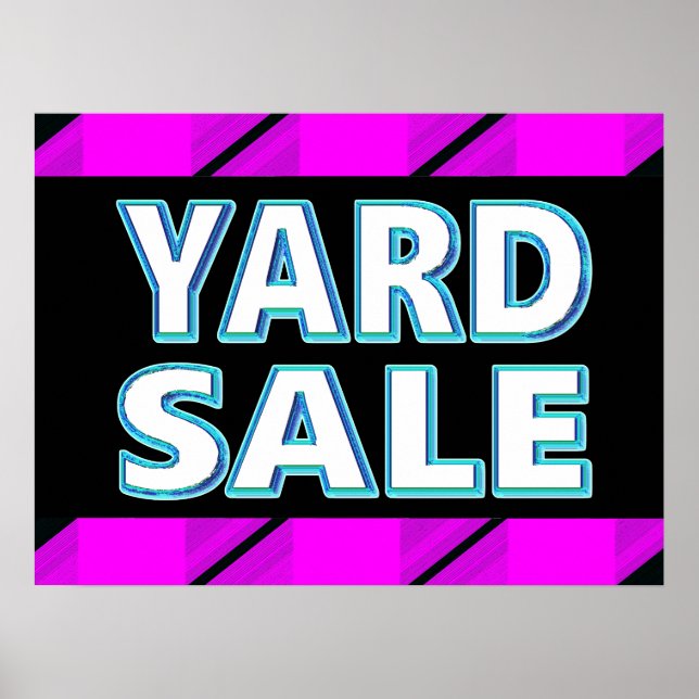 Poster Yard Sale (Frente)