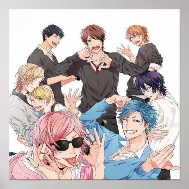 Poster Yarichin b clube (Frente)