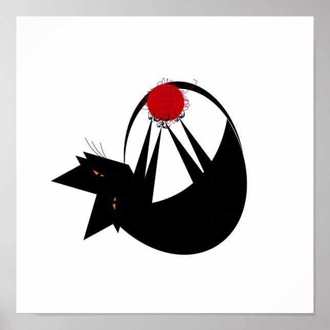 Pôster Yarn Cat (Frente)