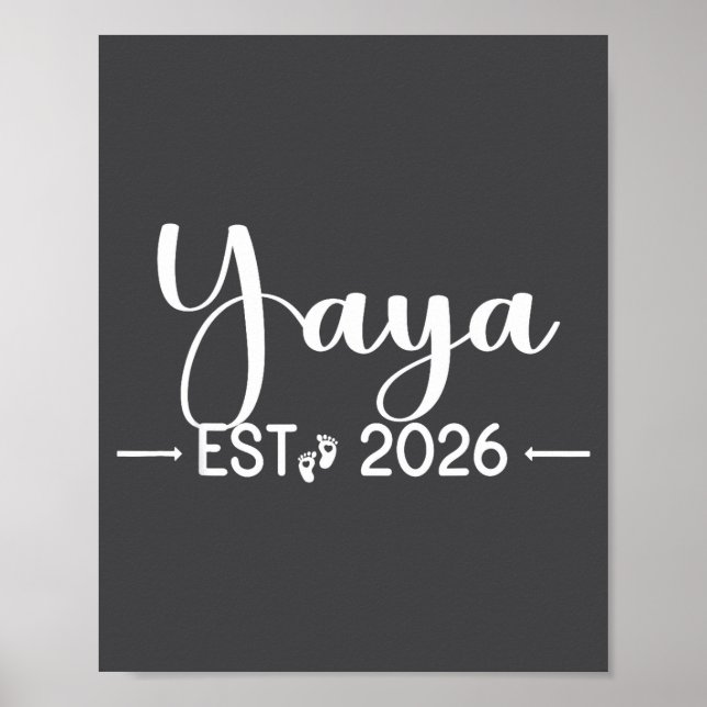 Poster Yaya Est 2026 New Matching Mother To Be 2026  (Frente)