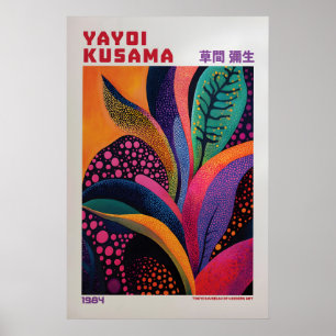 Poster Yayoi Kusama Impressão, Arte Moderna Impressão, Ma
