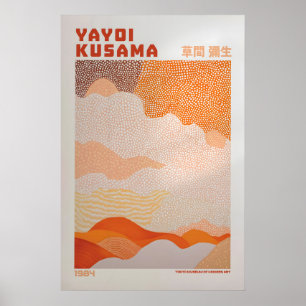 Poster Yayoi Kusama Impressão, Arte Moderna Impressão, Ma