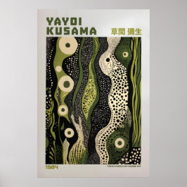 Poster Yayoi Kusama Impressão, Arte Moderna Impressão, Ma
