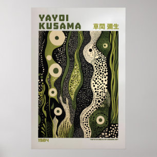 Poster Yayoi Kusama Impressão, Arte Moderna Impressão, Ma
