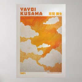 Poster Yayoi Kusama Impressão, Arte Moderna Impressão, Ma