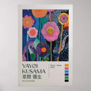 Poster Yayoi Kusama Impressão, Arte Moderna Impressão, Ma