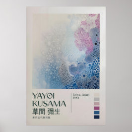Poster Yayoi Kusama Print, Yayoi Kusama Exhibition