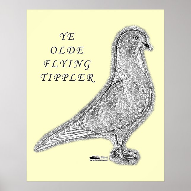 Poster Ye Olde Tippler Pigeon (Frente)
