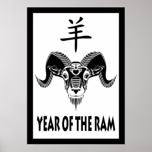 Poster year of the ram (wildRam)