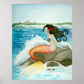 Pôster Yearning Litlle Mermaid ART PRINT