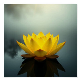 Pôster yellow lotus