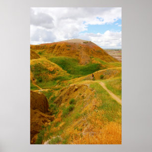 Poster Yellow Mounds Overlook, Badlands NP, Dakota do Sul