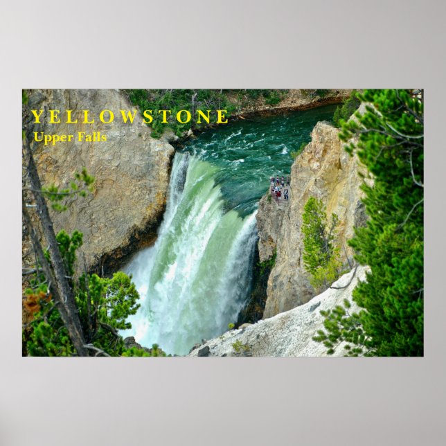 Poster Yellowstone Falls (Frente)