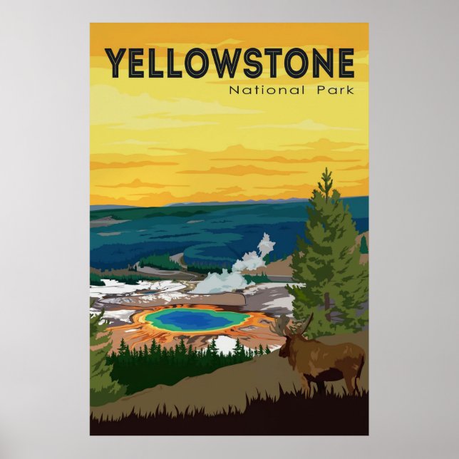 Poster Yellowstone II (Frente)