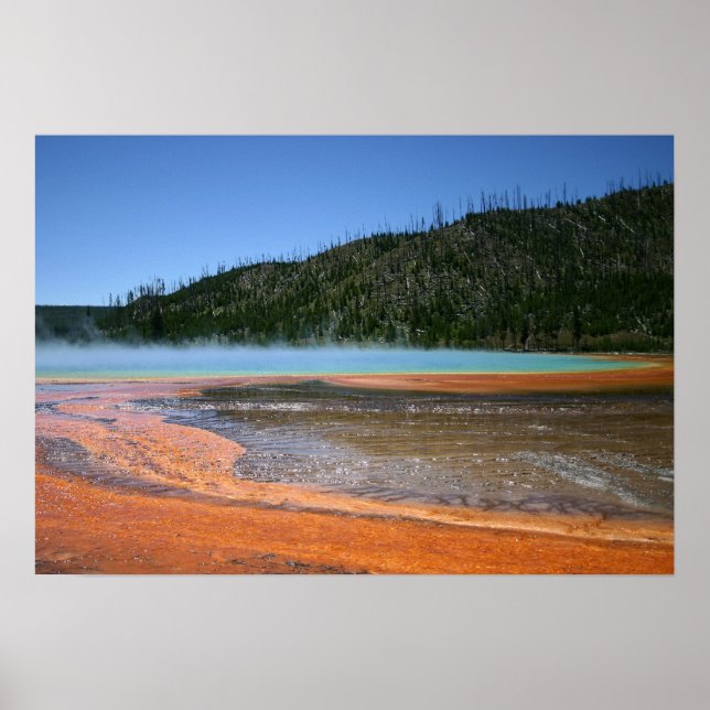 Pôster Yellowstone Nationalpark (Frente)