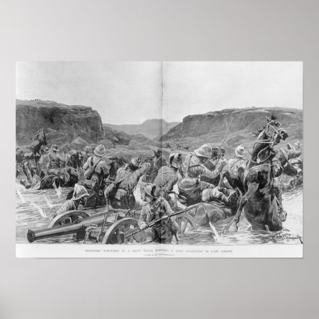 Poster Yeomanry surprised in a drift (Frente)