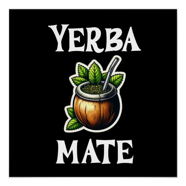 Pôster Yerba Mate (Frente)