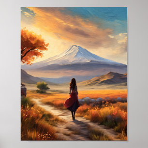 Poster Yerevan Girl Ե ր ա ն ի ղ ջ ա ի կ և