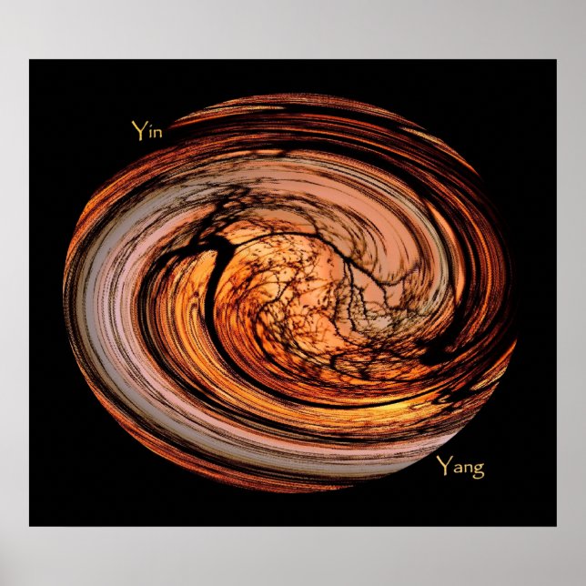 Poster Yin Yang (Frente)