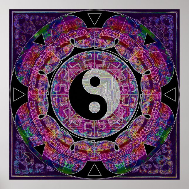 Poster Yin Yang (Frente)