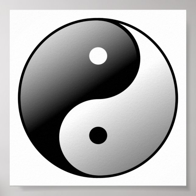 Poster Yin & Yang (Frente)