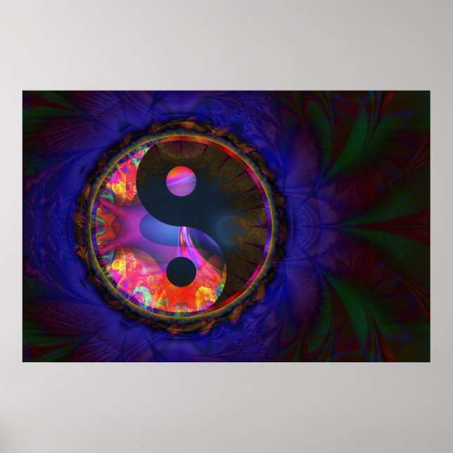 Pôster Yin Yang (Frente)