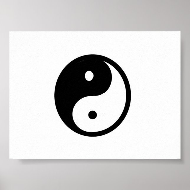 Poster Yin/Yang canvas print (Frente)