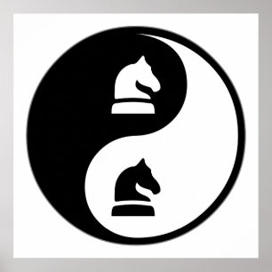 Pôster Yin Yang Chess