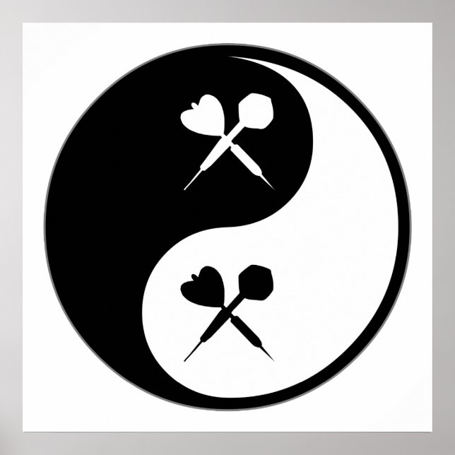 Pôster Yin Yang Darts (Frente)
