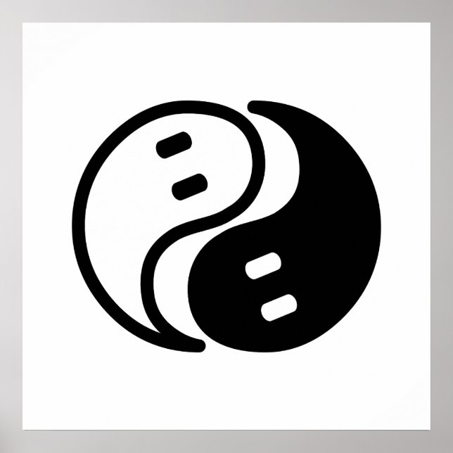 Poster Yin Yang Fantasma (Frente)
