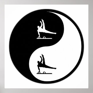 Poster Yin Yang Gymnastics