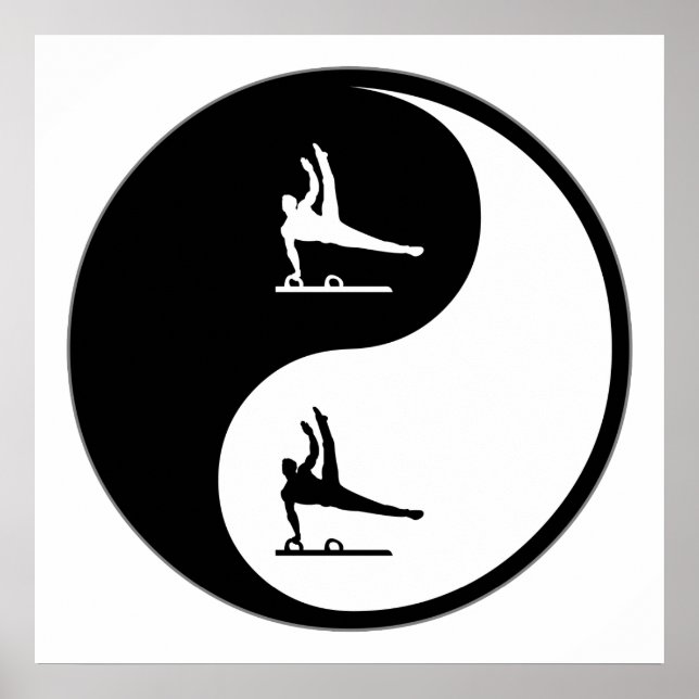 Poster Yin Yang Gymnastics (Frente)