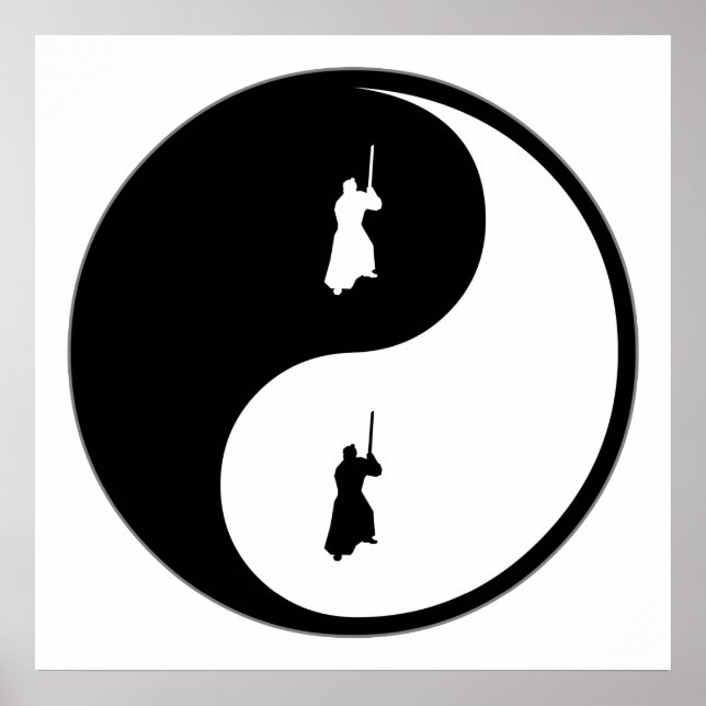 Pôster Yin Yang Iaido (Frente)