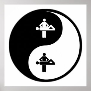 Poster Yin Yang Massage