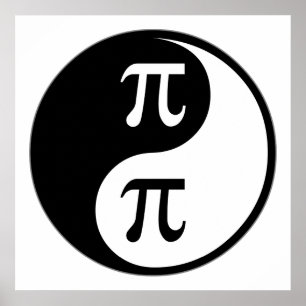 Poster Yin Yang Math