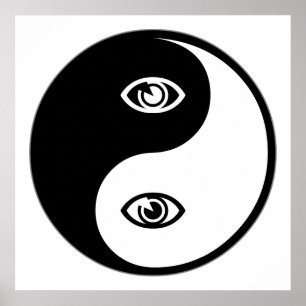 Poster Yin Yang Optometry