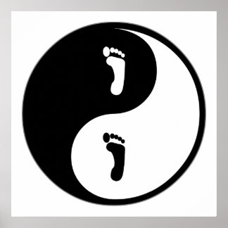 Pôster Yin Yang Podiatry